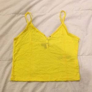 Topshop Spaghetti Strap Crop Top